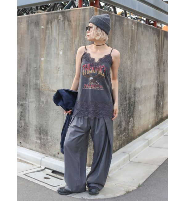 Ungrid「ワイドシルエットスラックスパンツ」|その他|
