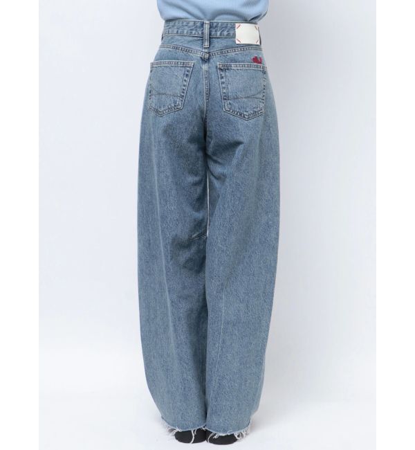 jouetie「【Something &times;PosTokyo】PANEL BALLON WIDE DENIM」|デニム|
