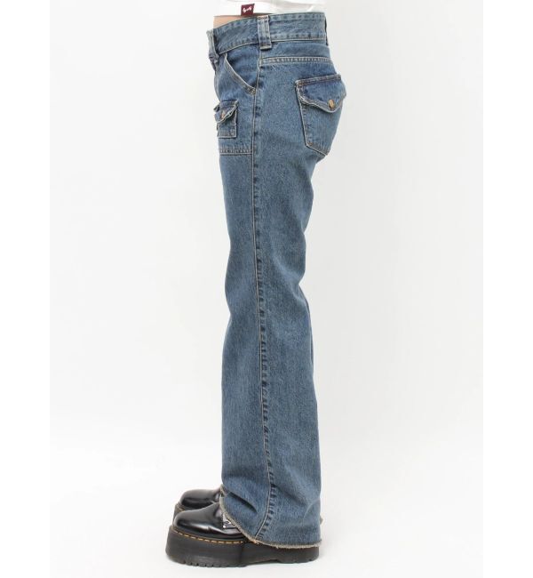 jouetie「【SOMETHING&times;PosTokyo】BUSH FLARE DENIM」|デニム|