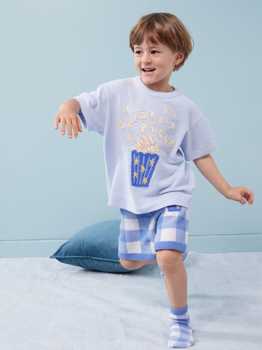 GELATO PIQUE KIDS & BABY「【KIDS】エアリーモコモチーフジャガードプルオーバー」|プルオーバー|