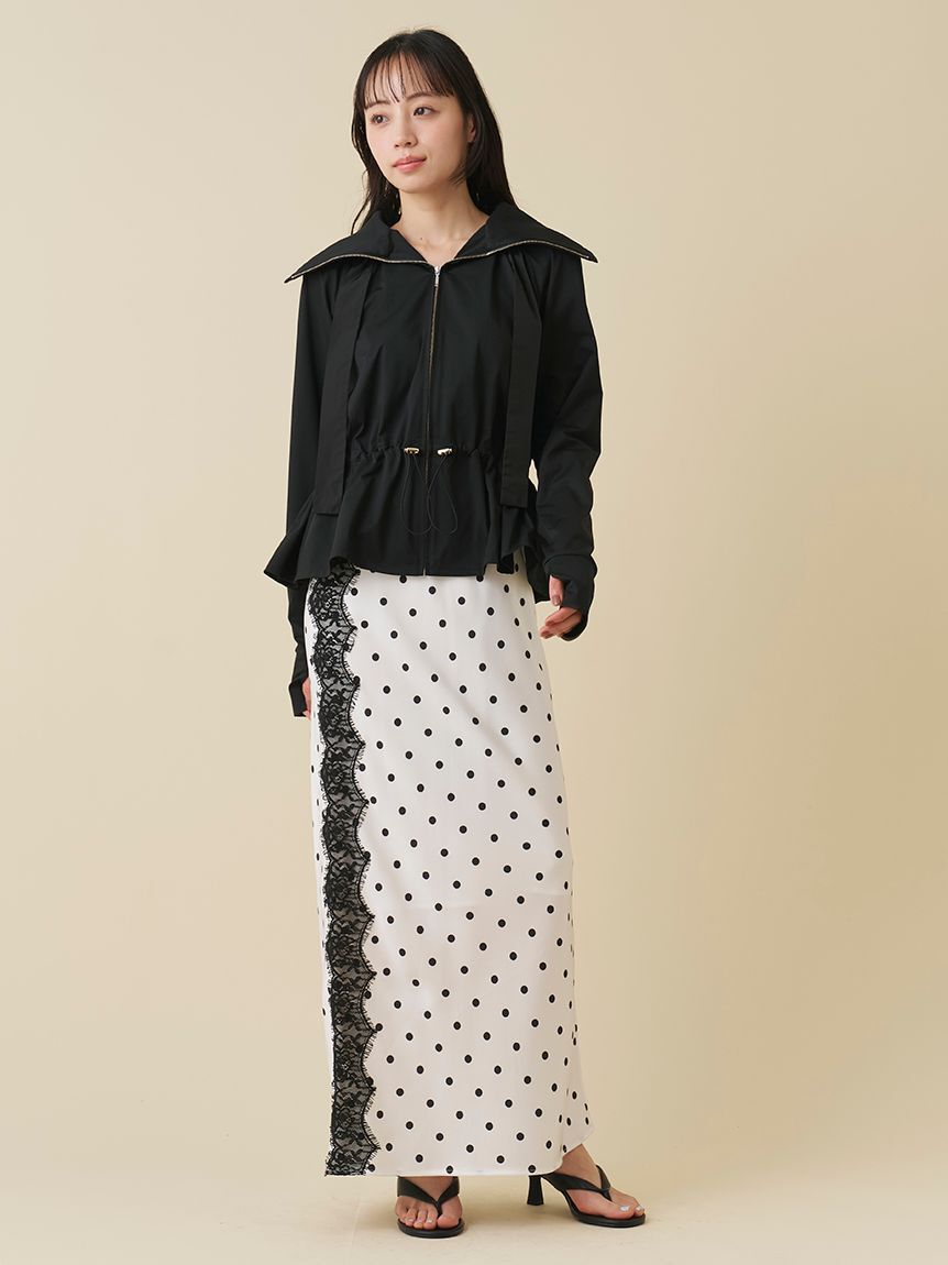 SNIDEL「【WEB限定/LUMISHADE】サンバイザー付きUVカットパーカー」|パーカー|