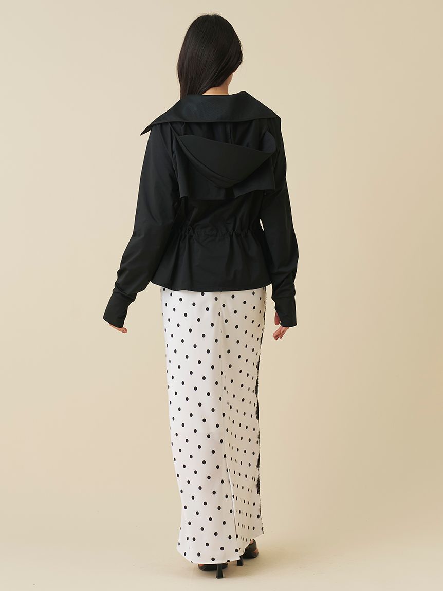SNIDEL「【WEB限定/LUMISHADE】サンバイザー付きUVカットパーカー」|パーカー|