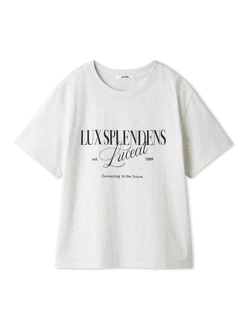 SNIDEL「ロゴTシャツ」|Tシャツ・カットソー|