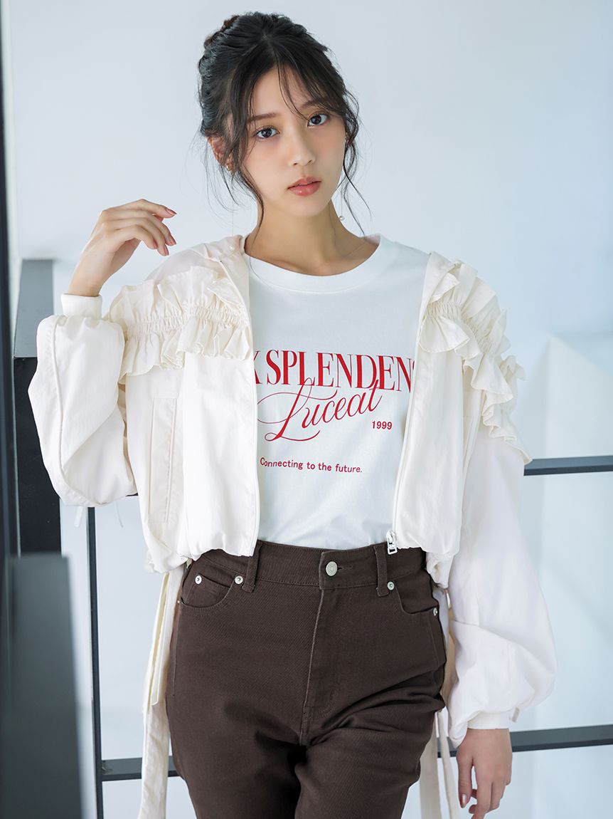 SNIDEL「ロゴTシャツ」|Tシャツ・カットソー|