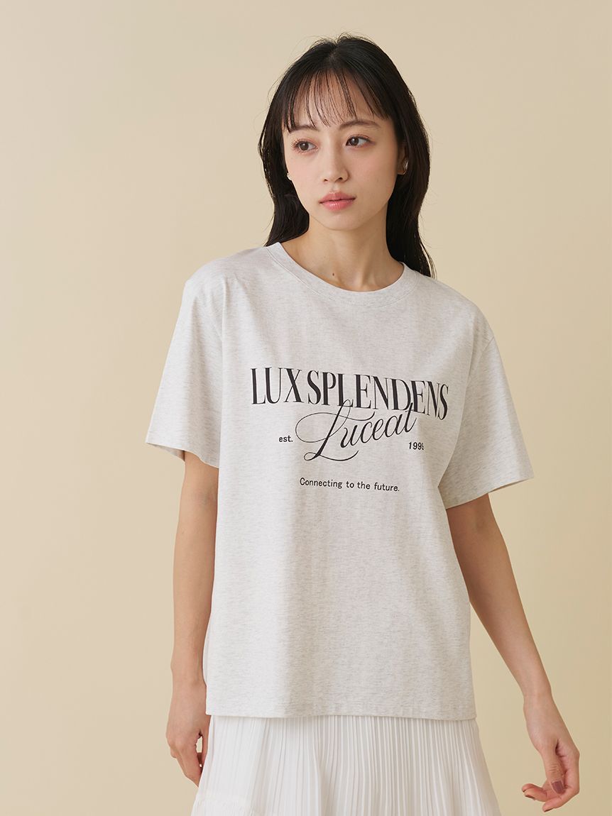 SNIDEL「ロゴTシャツ」|Tシャツ・カットソー|