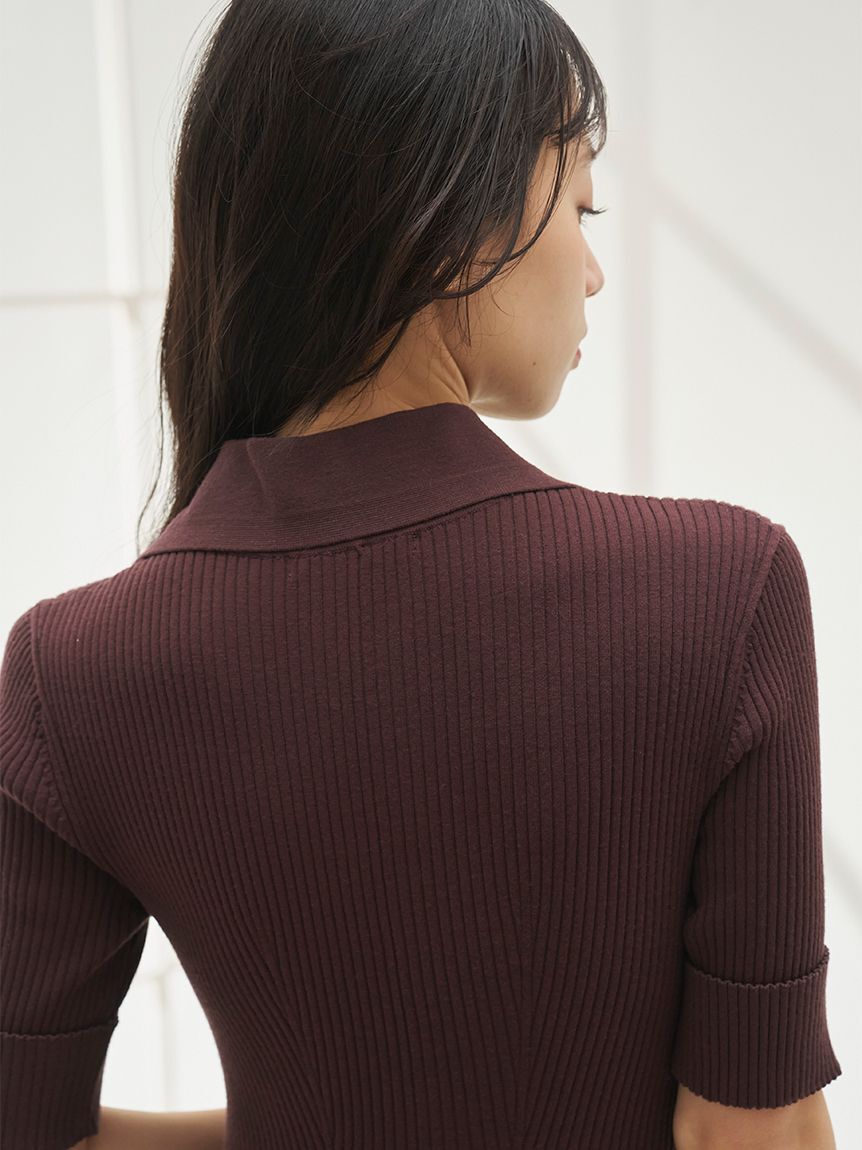 SNIDEL「フロントボタンニットワンピース」|ワンピース|