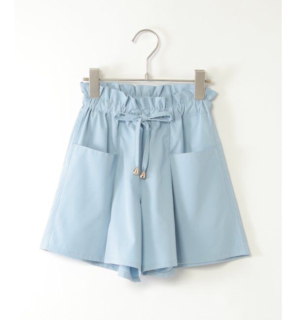 ikka kids「【速乾／接触冷感】涼やかキュロット（120~160cm）」|その他|ライトブルー