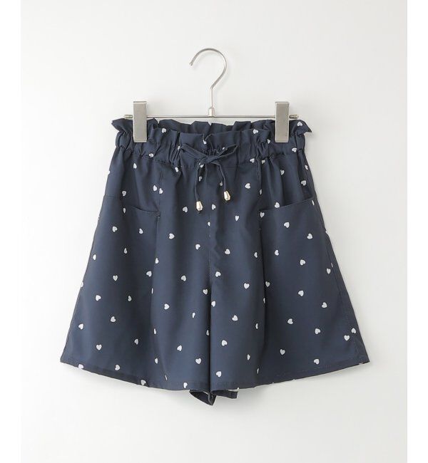 ikka kids「【速乾／接触冷感】涼やかキュロット（120~160cm）」|その他|ダークネイビー