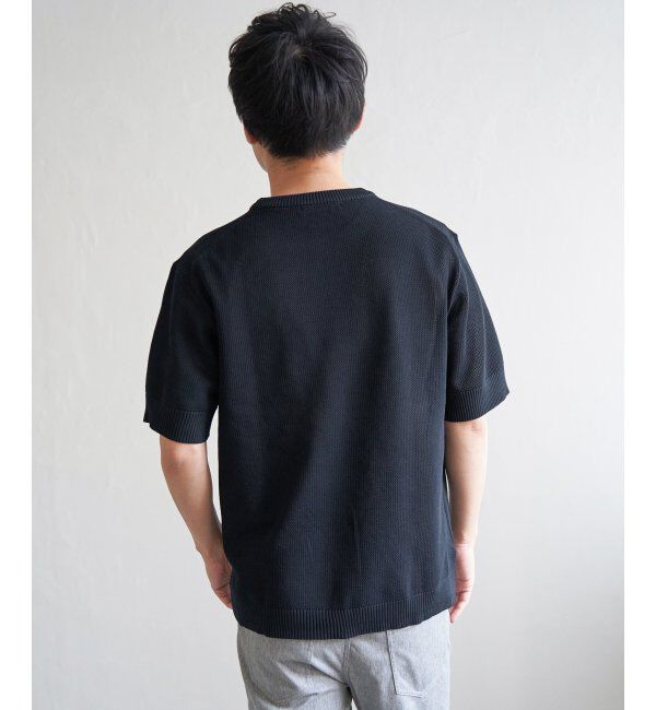 ikka「【2点セット】GOKU楽ニット半袖セット」|プルオーバー|