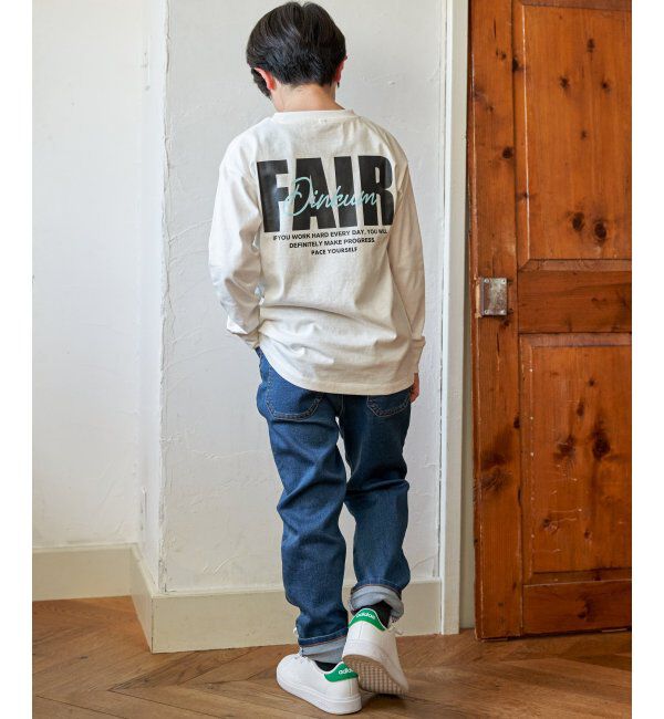 ikka kids「バックＢＩＧロゴＴ」|Tシャツ・カットソー|