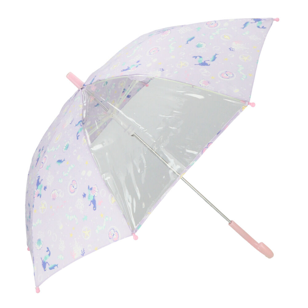 BACKYARD FAMILY「傘 子供用 55センチ 50センチ 通販 おしゃれ キッズ 55cm 50cm ユニコーン」|その他ベビー用品|パープル1