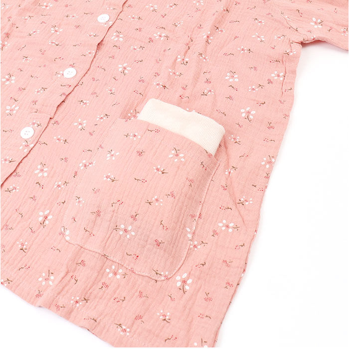 BACKYARD FAMILY「介護パジャマ 前開き 上下セット 通販 入院服 介護服 パジャマ 寝巻き 寝間着 ルームウェア」|ルームウェア|