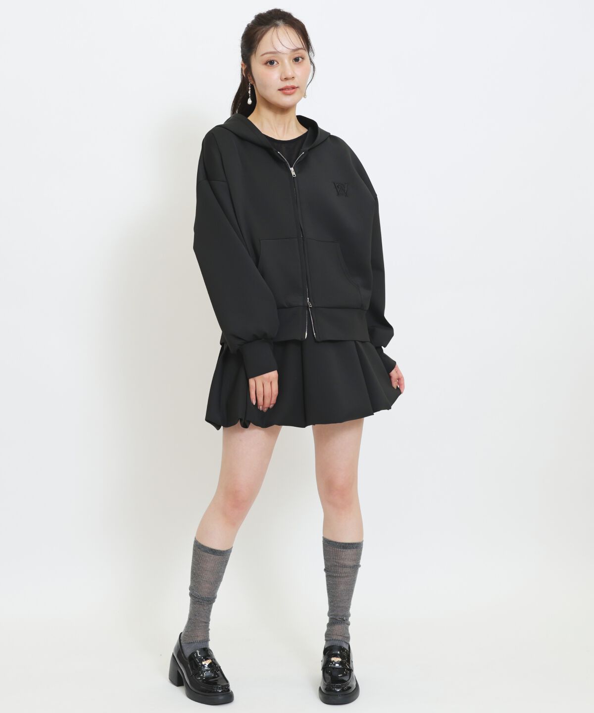 WILLSELECTION「バルーンミニスカート」|フレア|