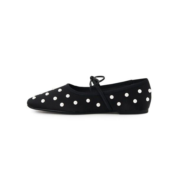 SY UNITED ARROWS「＜SY＞マルチドットバレエ フラット10●&uarr;」|バレエシューズ|