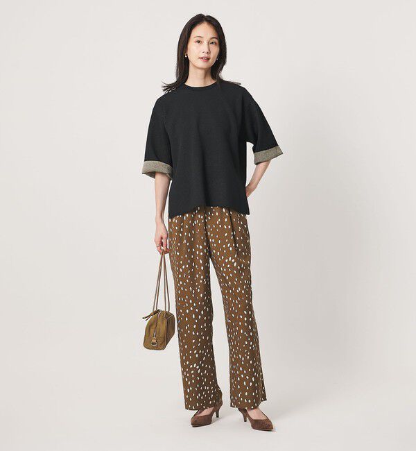 UNITED ARROWS「バンビ プリント イージーパンツ」|その他|
