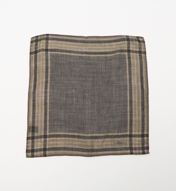 UNITED ARROWS「＜molteni＞スクエア ポケットチーフ」|ハンカチ|