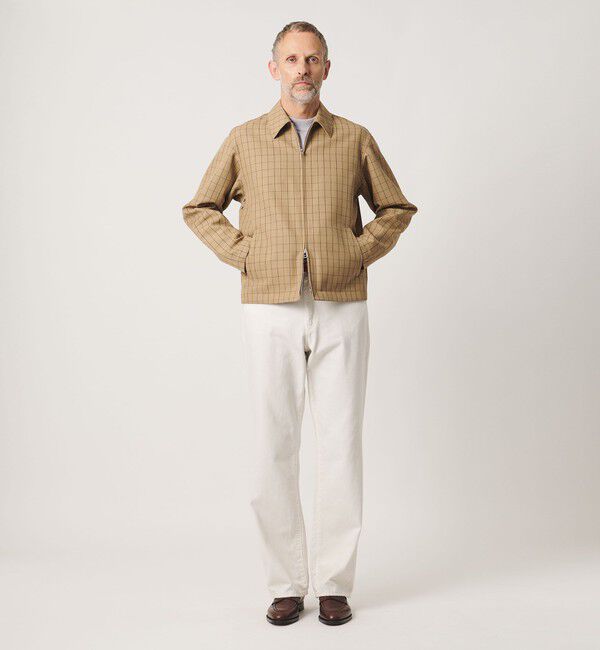 UNITED ARROWS「＜SOVEREIGN＞ウィンドウペン ジップ ブルゾン」|その他|