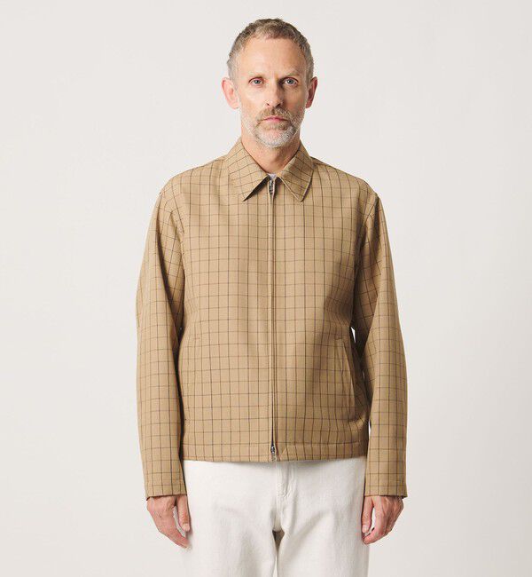 UNITED ARROWS「＜SOVEREIGN＞ウィンドウペン ジップ ブルゾン」|その他|