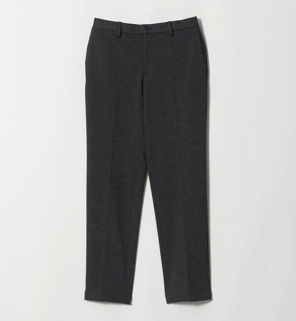 UNITED ARROWS「シャークスキン ノープリーツ テーパードスラックス UA COZY ウォッシャブル 2WAYストレッチ」|スラックス|