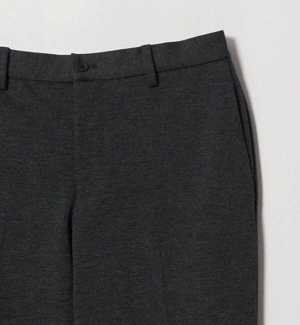 UNITED ARROWS「シャークスキン ノープリーツ テーパードスラックス UA COZY ウォッシャブル 2WAYストレッチ」|スラックス|