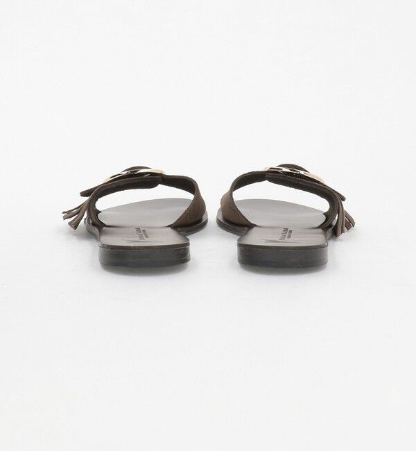 EMMEL REFINES「＜NICOLAS LAINAS＞フリンジバックル フラット サンダル＜ Select by EMMEL REFINES ＞」|サンダル|