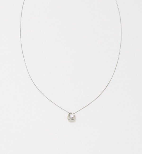 UNITED ARROWS green label relaxing「ドロップスライド ネックレス 2WAY 」|ネックレス|SILVER