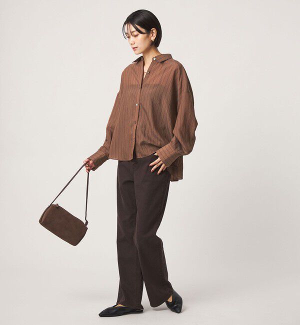 UNITED ARROWS green label relaxing「【結論シリーズ】ミルフィーユタックシャツ」|シャツ・ブラウス|