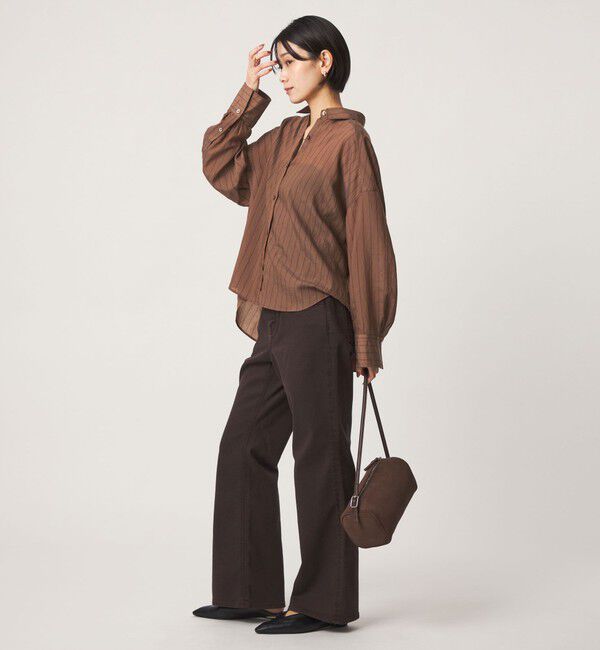 UNITED ARROWS green label relaxing「【結論シリーズ】ミルフィーユタックシャツ」|シャツ・ブラウス|