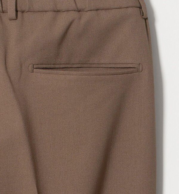 UNITED ARROWS green label relaxing「A+ リネンライク リラックス イージー 1プリーツ セットアップ パンツ スラックス -ストレッチ-」|スラックス|