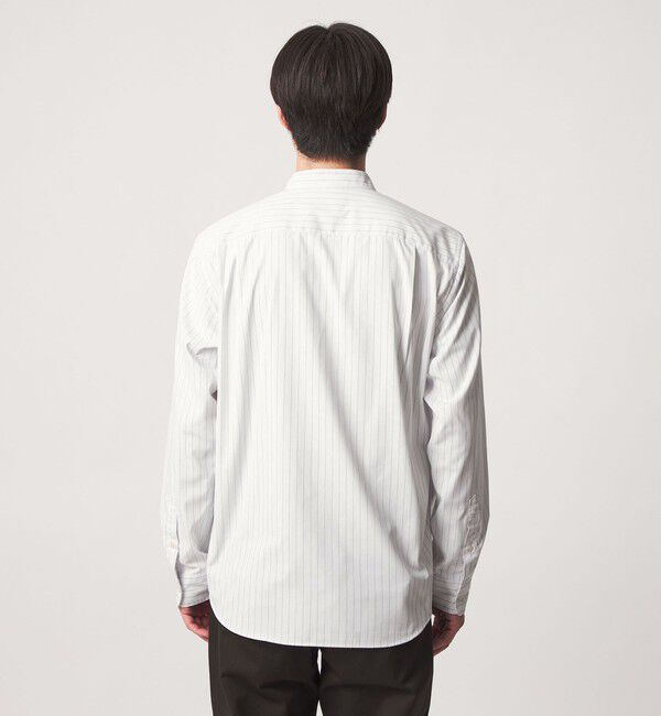 UNITED ARROWS green label relaxing「MULTI FUNCTION ピンオックス バンドカラー 長袖シャツ -UVカット・吸水速乾・遮熱-」|シャツ・ブラウス|