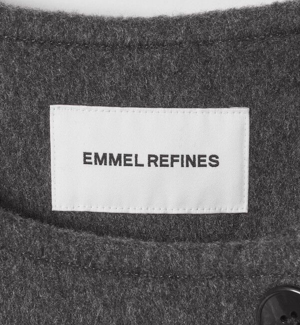 EMMEL REFINES「＜EMMEL REFINES＞EM ノーカラー テントコート」|その他|