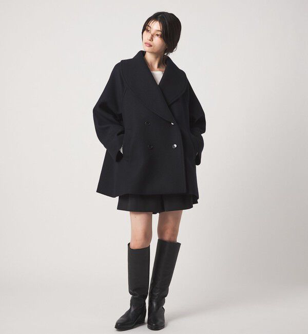EMMEL REFINES「＜EMMEL REFINES＞EM ショールカラー ダブルボタン コート」|その他|