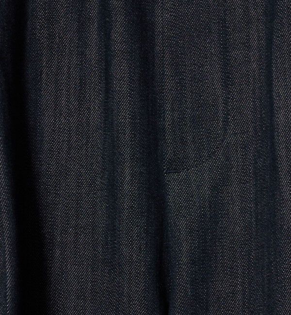 UNITED ARROWS green label relaxing「［size SHORT/TALLあり］ニーハイワイド パンツ デニム ストレッチ」|デニム|
