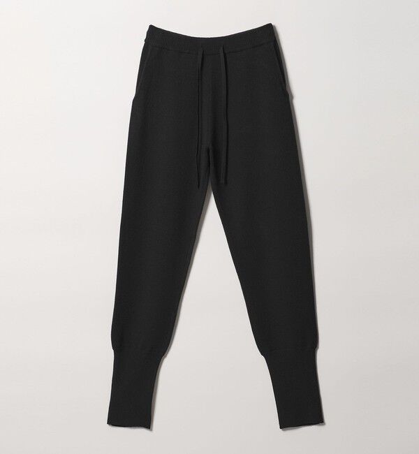 UNITED ARROWS green label relaxing「【WEB限定】＜at ease＞ニット ジョグ パンツ」|その他|BLACK