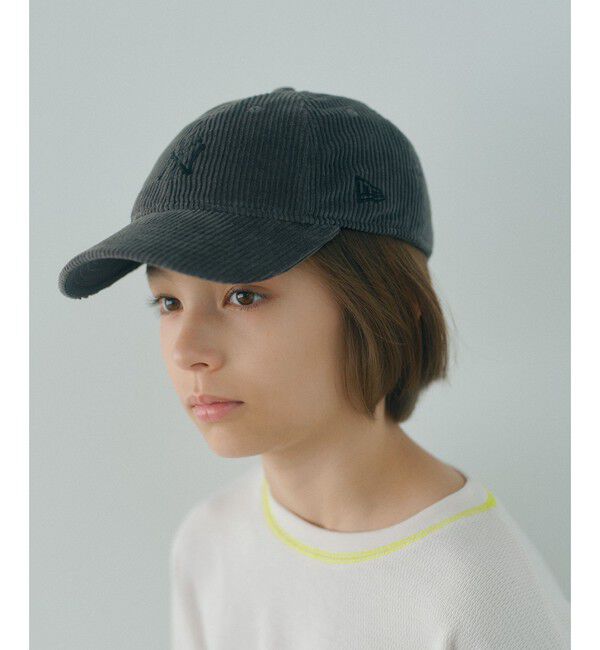 UNITED ARROWS green label relaxing「【別注】＜NEW ERA＞920 MLB コーデュロイ キャップ / キッズ」|キャップ・キャスケット|MD.GRAY
