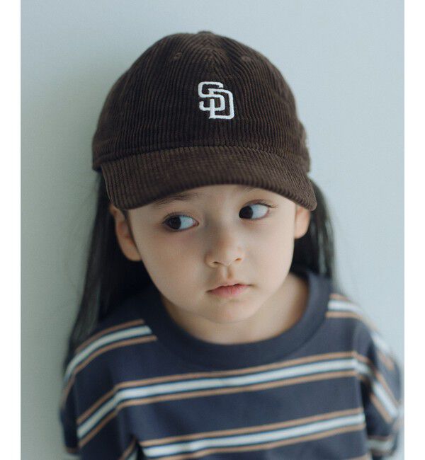 UNITED ARROWS green label relaxing「【別注】＜NEW ERA＞920 MLB コーデュロイ キャップ / キッズ」|キャップ・キャスケット|MD.BROWN