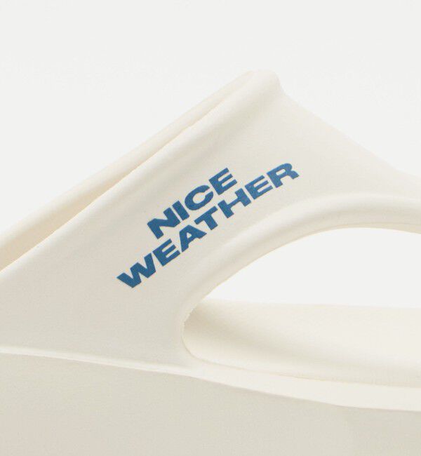 NICE WEATHER「【別注】＜muleboy＞SQUARE X FLIP FLOP サンダル」|サンダル|
