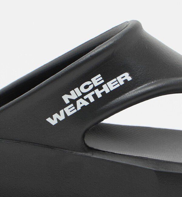 NICE WEATHER「【別注】＜muleboy＞SQUARE X FLIP FLOP サンダル」|サンダル|