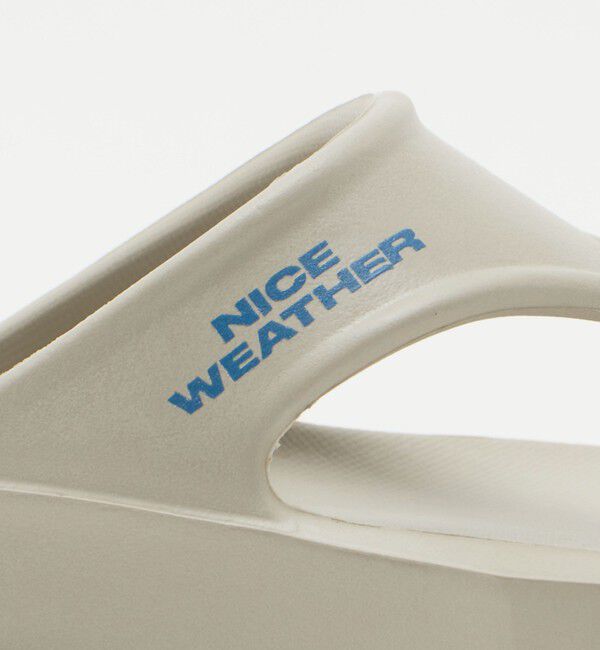 NICE WEATHER「【別注】＜muleboy＞SQUARE X FLIP FLOP サンダル」|サンダル|