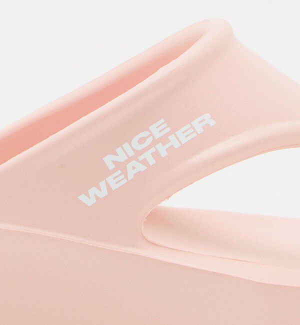 NICE WEATHER「【別注】＜muleboy＞SQUARE X FLIP FLOP サンダル」|サンダル|