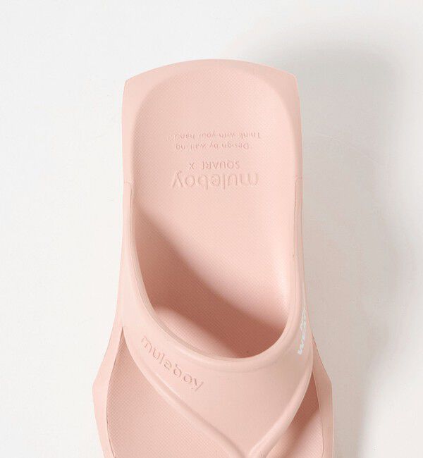 NICE WEATHER「【別注】＜muleboy＞SQUARE X FLIP FLOP サンダル」|サンダル|