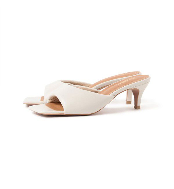 Demi-Luxe BEAMS 「スクエアパフサンダル .M」|サンダル|