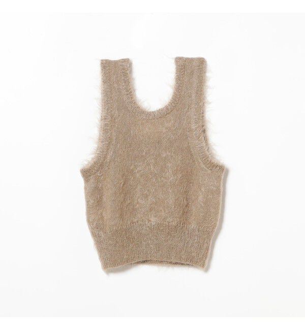 BEAMS SELECTION for WOMEN「AURALEE / BRUSHED SUPER KID MOHAIR KNIT TANK」|ニット・セーター|