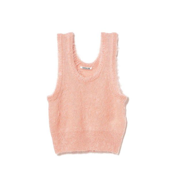 BEAMS SELECTION for WOMEN「AURALEE / BRUSHED SUPER KID MOHAIR KNIT TANK」|ニット・セーター|