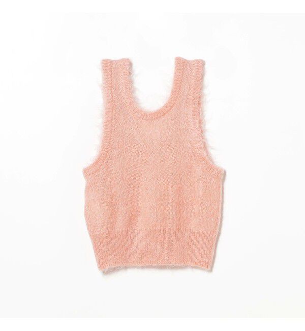 BEAMS SELECTION for WOMEN「AURALEE / BRUSHED SUPER KID MOHAIR KNIT TANK」|ニット・セーター|