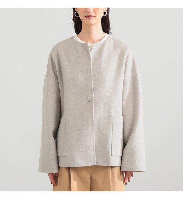 Demi-Luxe BEAMS 「リバー ミドルコート」|ダッフルコート|