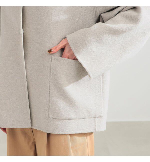 Demi-Luxe BEAMS 「リバー ミドルコート」|ダッフルコート|