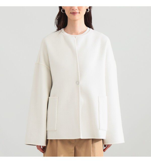 Demi-Luxe BEAMS 「リバー ミドルコート」|ダッフルコート|