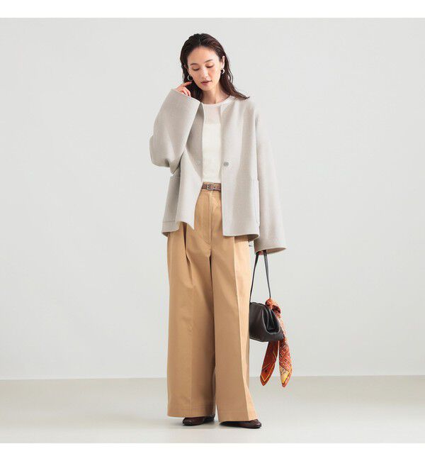 Demi-Luxe BEAMS 「リバー ミドルコート」|ダッフルコート|