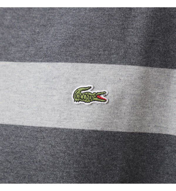 BEAMSBOY「【WEB限定】【別注】LACOSTE / ボーダー ショートスリーブ Tシャツ」|Tシャツ・カットソー|